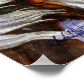 砂の洗面のピカソHMA ポスター (角)