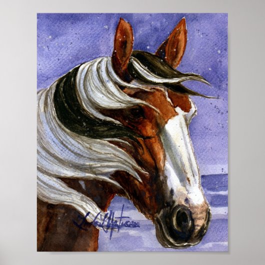 砂の洗面のピカソHMA ポスター (正面)