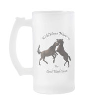 砂の洗面器のための野生の馬の戦士