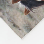 砂の洗面器、コロラド州のピカソアイコン フリースブランケット (角)