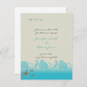 砂の海岸および水は日付を救います セーブザデート (正面/裏面)