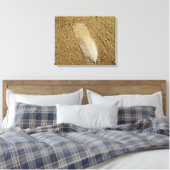 砂の羽毛 キャンバスプリント (インサイチュ (寝室))
