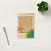 砂の背景のパーチメント – Post-it® Note ポストイット (オフィス)