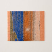 砂の詩の足跡 ジグソーパズル (横)