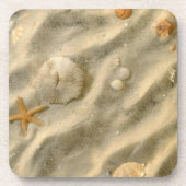 砂の貝殻 コースター (正面)