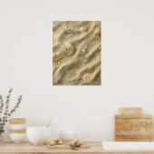 砂の貝殻 ポスター (キッチン)