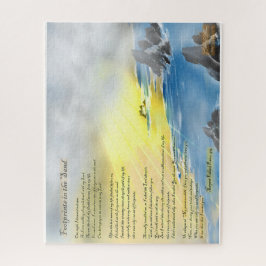 砂の足跡パズル ジグソーパズル