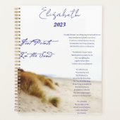砂の足跡 オーダーメイド, あなただけの年 プランナー手帳 (正面)