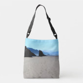 砂の足跡 クロスボディバッグ (裏面)