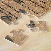 砂の足跡 ジグソーパズル (側面)