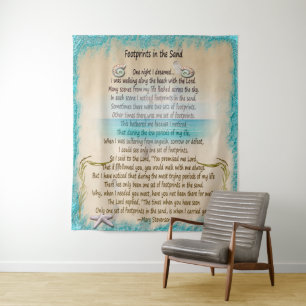 砂の足跡 タペストリー