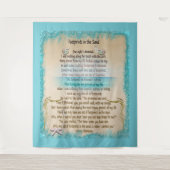 砂の足跡 タペストリー (正面)