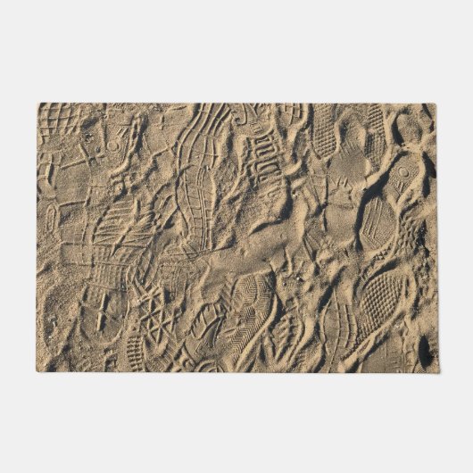 砂の足跡 ドアマット (正面)