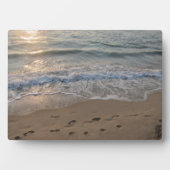 砂の足跡 フォトプラーク (正面)