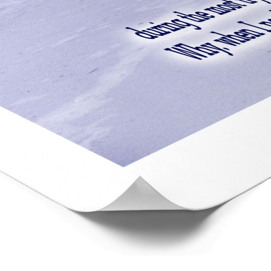 砂の足跡 ポスター (角)