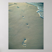 砂の足跡 ポスター (正面)