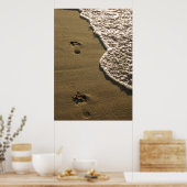 砂の足跡 ポスター (キッチン)