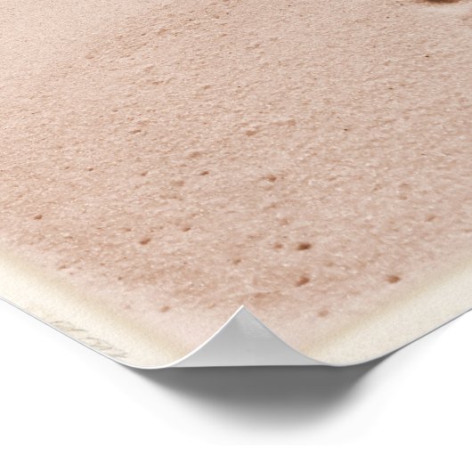 砂の足跡 ポスター (角)