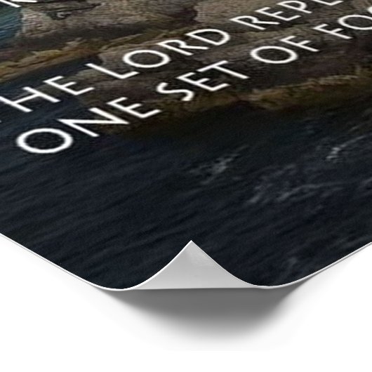 砂の足跡 ポスター (角)