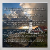 砂の足跡 ポスター (正面)