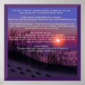 砂の足跡 ポスター (正面)