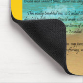 砂の足跡 マウスパッド (コーナー)