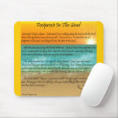 砂の足跡 マウスパッド (マウス)