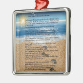 砂の足跡 メタルオーナメント (左)