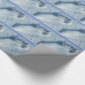 砂の足跡 ラッピングペーパー (角)