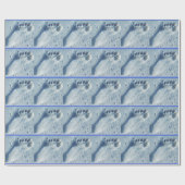 砂の足跡 ラッピングペーパー (フラット)