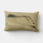 砂の足跡 ランバークッション (裏面)