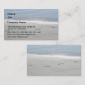 砂の足跡 名刺 (正面/裏面)