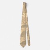 砂の迷彩柄パターン ネクタイ (正面)