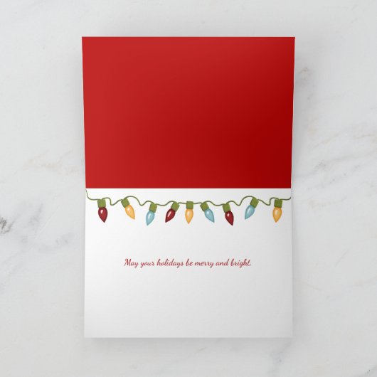 砂の雪だるまがビーチに立っている 海岸 シーズンカード (内部)