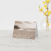 砂の靴Notecard カード (黄色い花)