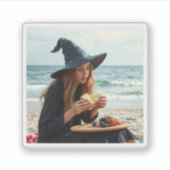 "砂の魔女" シール (正面)