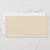 砂の2つのハートは日付を保存する セーブザデート (裏面)