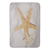 砂の2匹のヒトデ バスマット (正面縦)