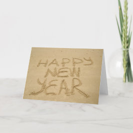 砂のHappy New Year カード