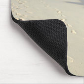 砂のmousepadの足跡 マウスパッド (コーナー)