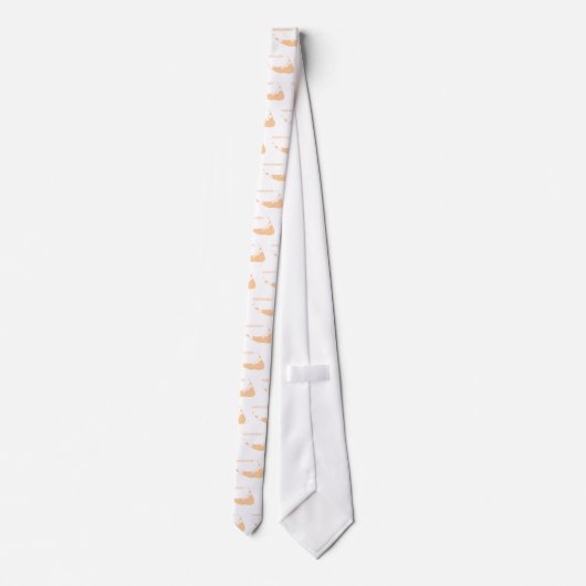 砂のNantucketの島 ネクタイ (裏面)