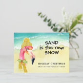 砂は新しい雪フラミンゴビーチホリデームービング 案内状 (スタンド正面)