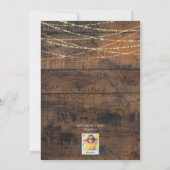 砂は新しい雪フロリダの休日のフォトカード (裏面)