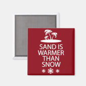 砂は雪より温かい マグネット (正面/裏面)