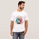 砂や貝殻が好い Tシャツ (正面フル)