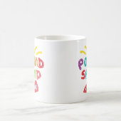 砂を引っかく コーヒーマグカップ (中央)