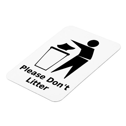 砂を落とさないでクラシック下さい マグネット (左側)