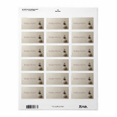 砂カラフルの上の禅の石 ラベル (フルシート)