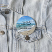 砂クリスチャンの足跡感動的 缶バッジ (インサイチュ)