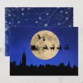 砂クリスマスカード前部 シーズンカード (正面/裏面)